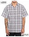 1000 S/S Plaid Color Base : Gray-White
